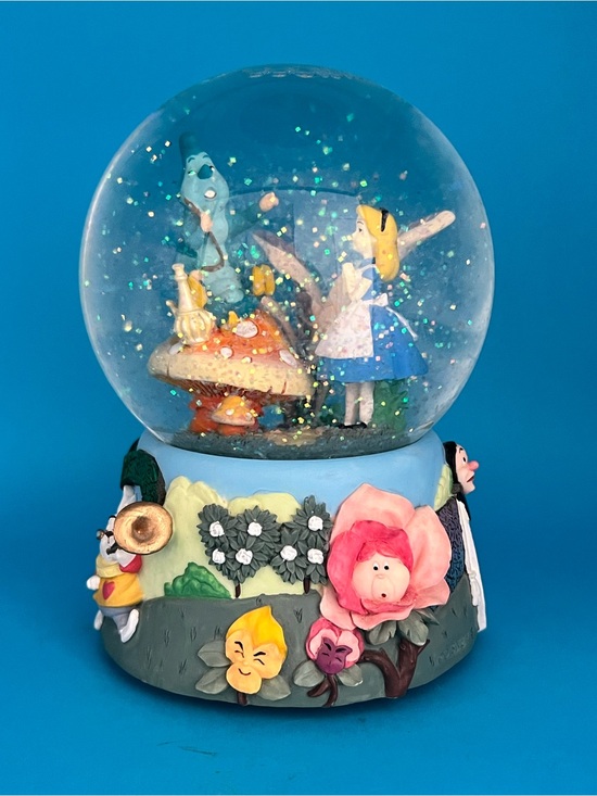 Disney Other - Disney Alice in Wonderland Glitter Snow Globe